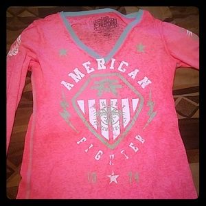 American fighter long sleeve